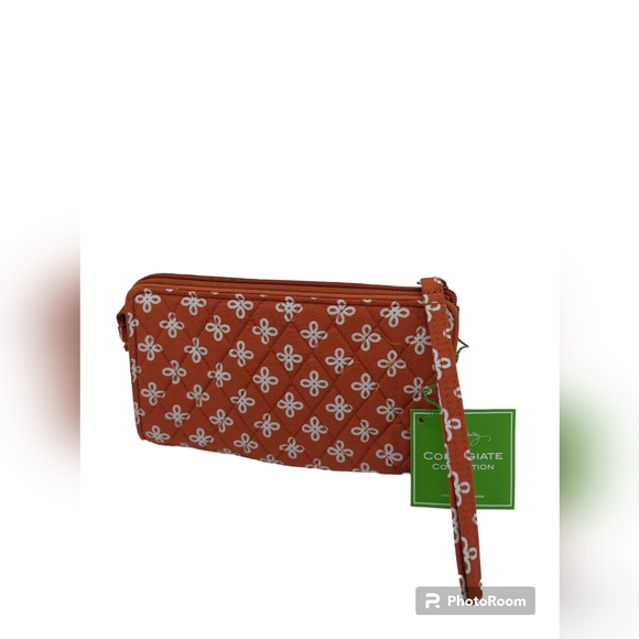 Vera Bradley Wristlet Collegiate Collection University of Texas NWT - Picture 2 of 5
